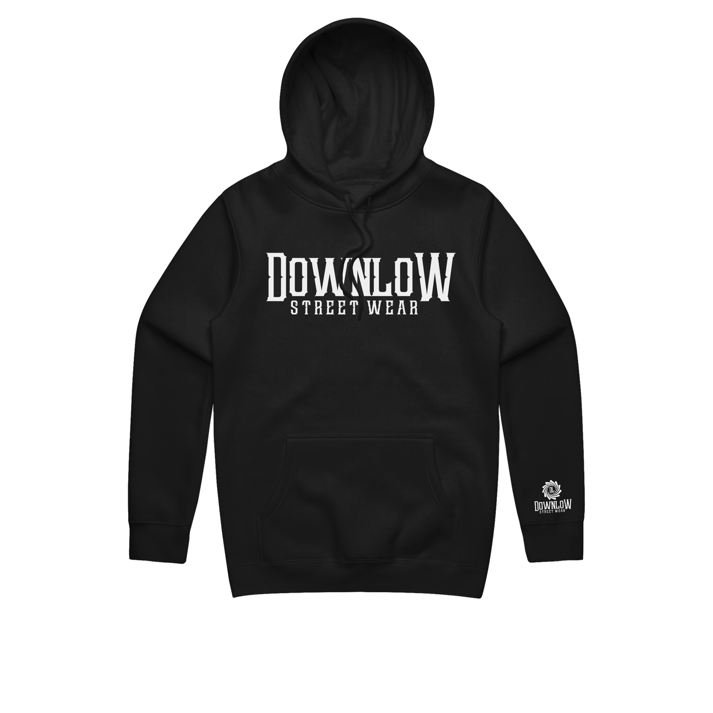 Downlow Streetwear Logo Hoodie